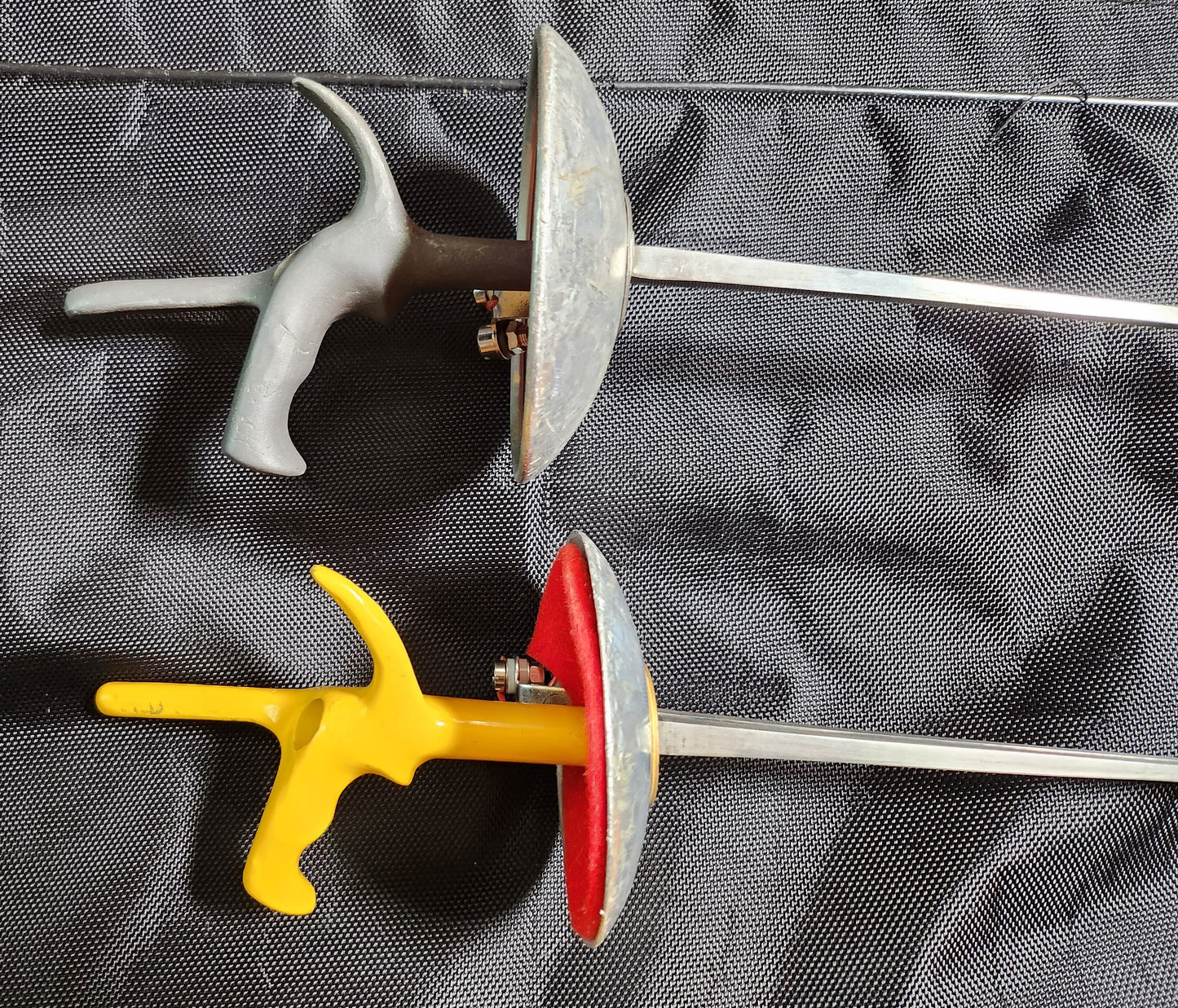 Competitive Foil Olympic Fencing Bundle, 2 Electric Foils + Body & Mask Cords