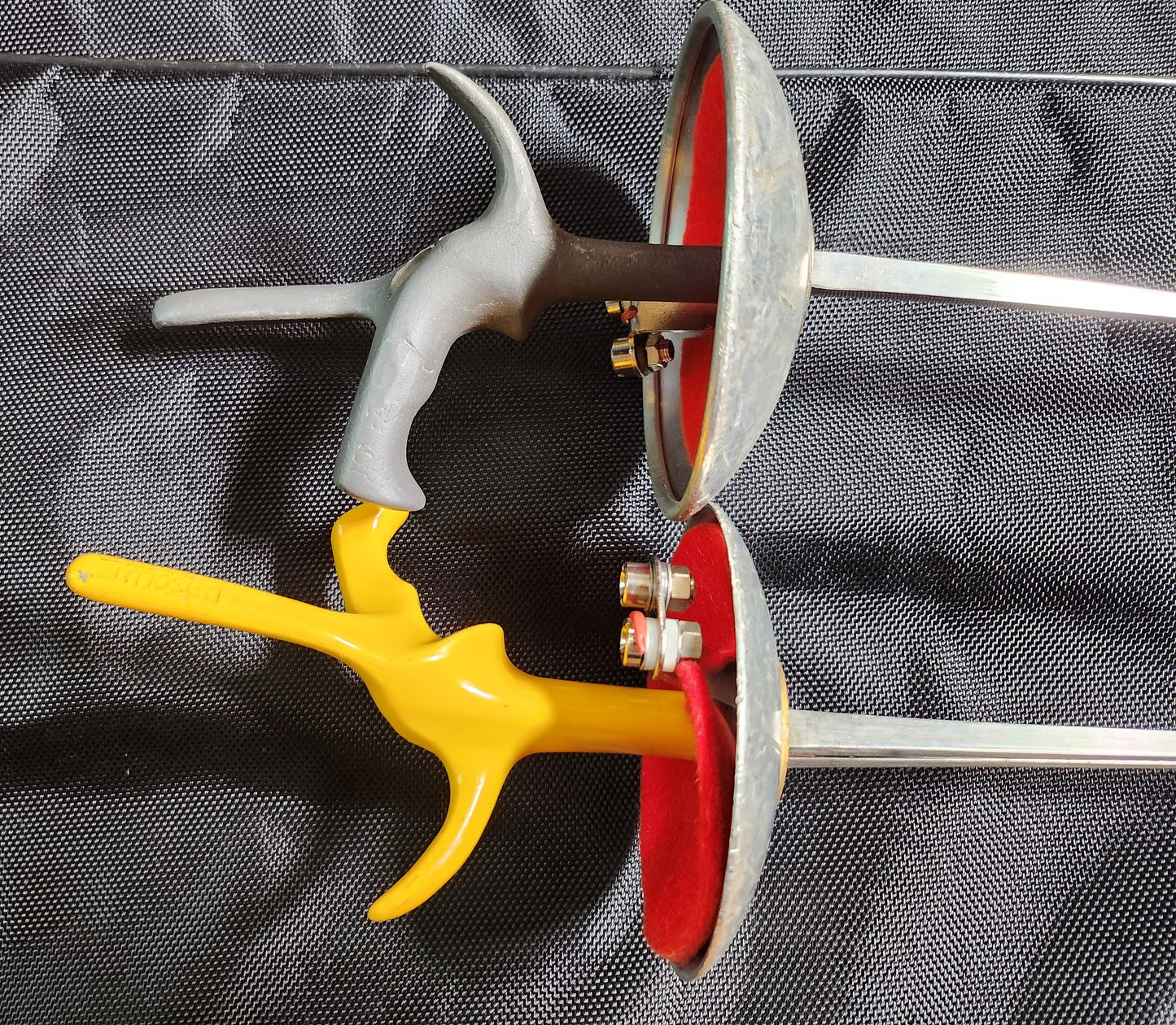 Competitive Foil Olympic Fencing Bundle, 2 Electric Foils + Body & Mask Cords