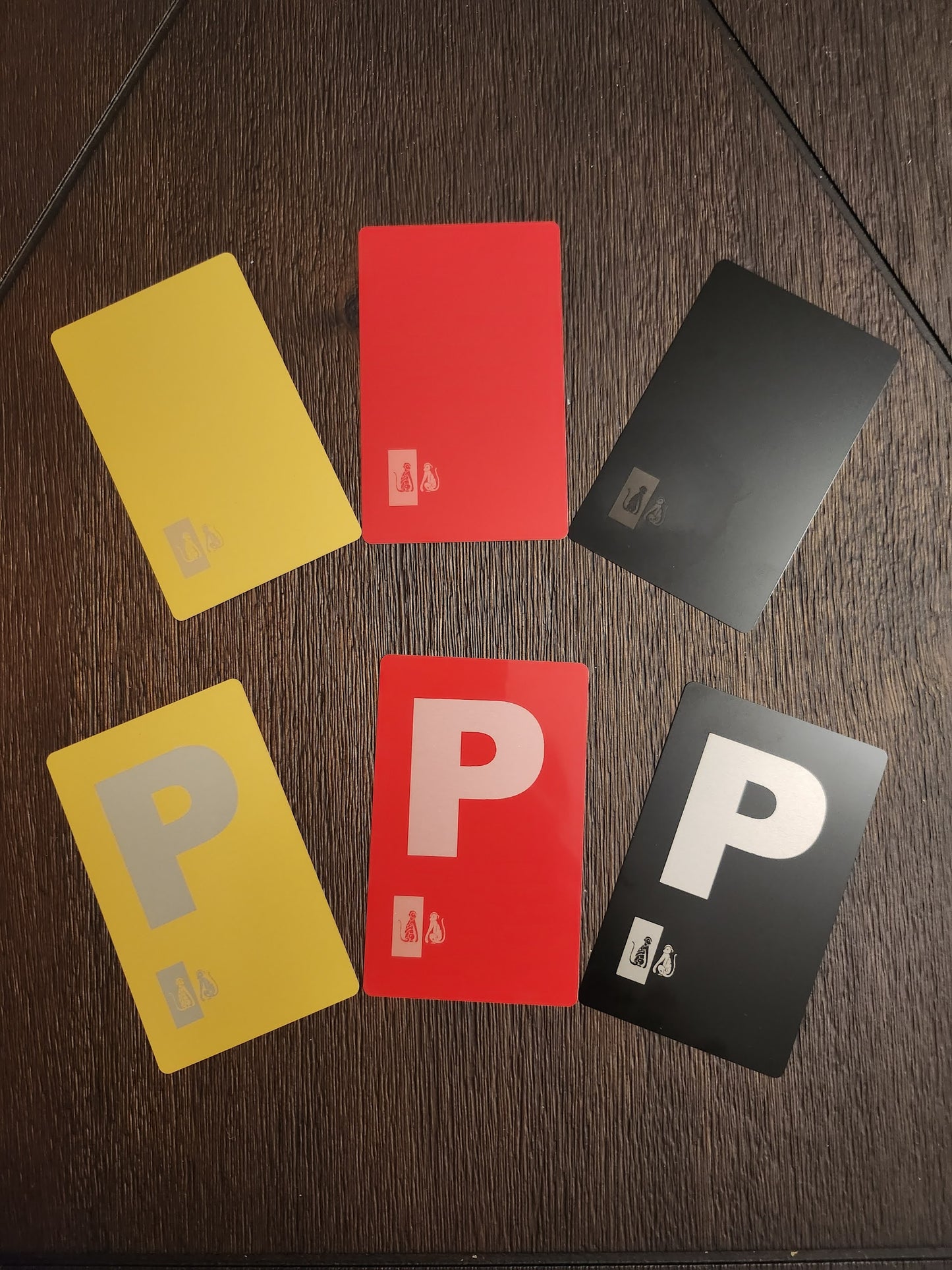 Fencing Referee Cards