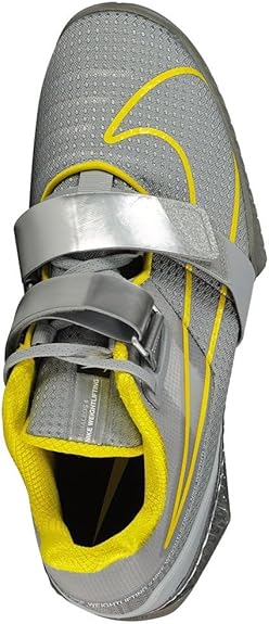 Nike Romaleos 4 Weightlifting Shoes (CD3463-002, Wolf Grey/Lightning)