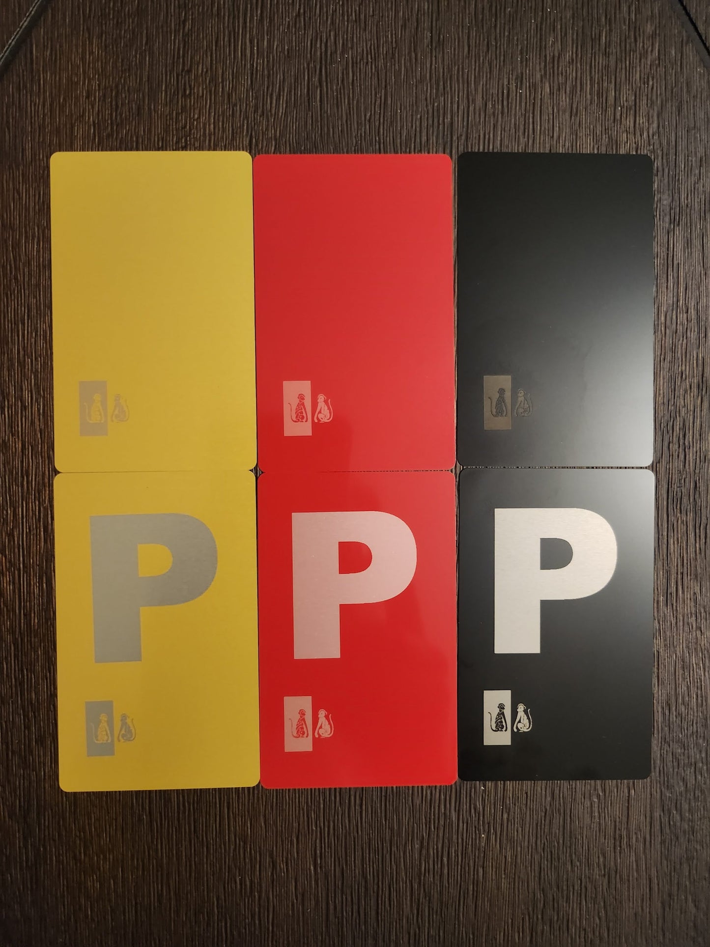 Fencing Referee Cards