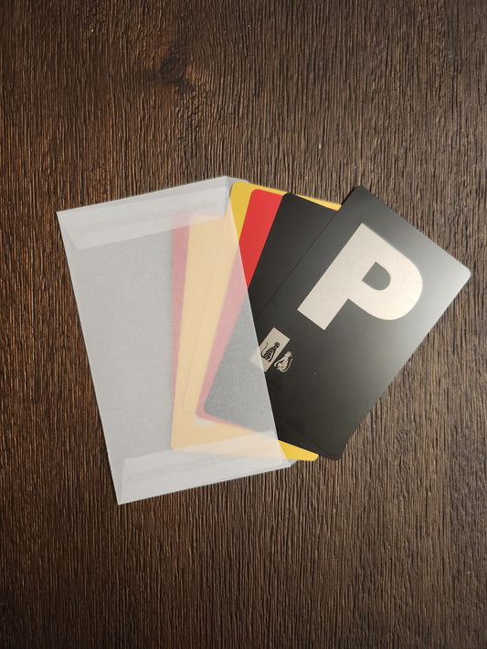 Fencing Referee Cards