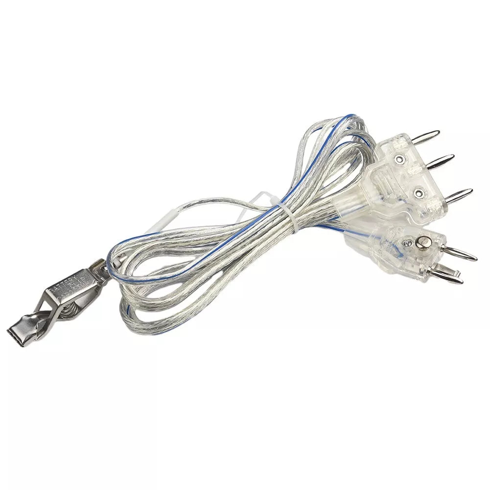 Stainless Steel Transparent 2-pin Body Cord for Olympic Fencing