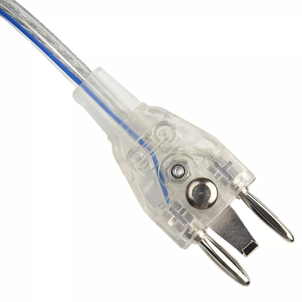 Stainless Steel Transparent 2-pin Body Cord for Olympic Fencing