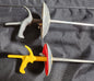 Competitive Foil Olympic Fencing Bundle, 2 Electric Foils + Body & Mask Cords
