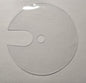 Lightweight Transparent Guard Pads, 3 Weapon
