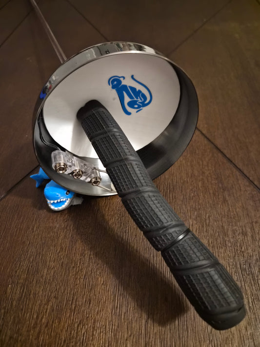 TangentMonkeys Thunderstruck FIE Epee with BF FIE blades and Stormbreaker Grip