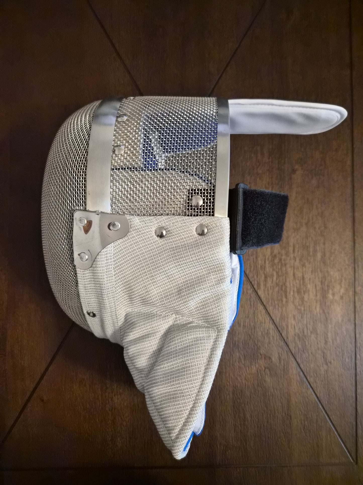 1600N Sabre Fencing Mask Stainless Steel with Removable Lining