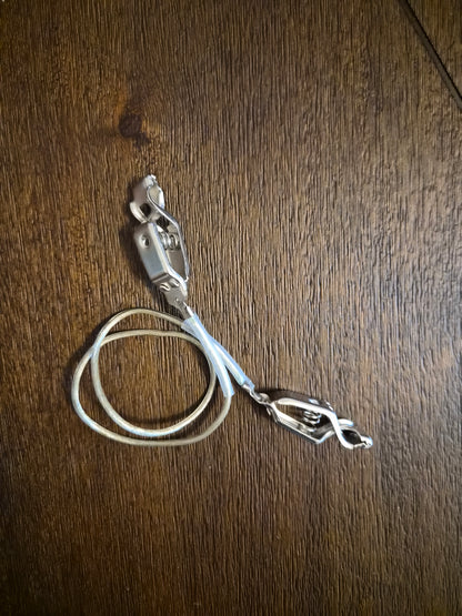 Transparent Stainless Steel Mask Cord