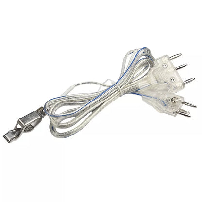 Stainless Steel Transparent 2-pin Body Cord for Olympic Fencing